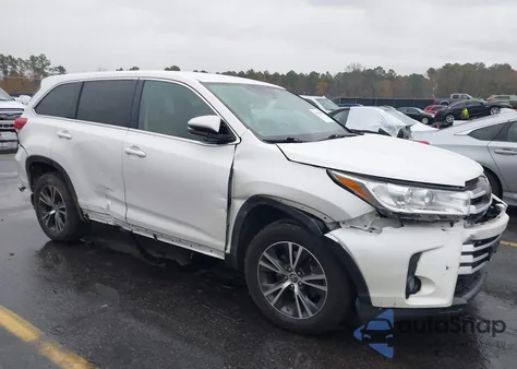 2019 Toyota Highlander Le Plus from USA, damaged, VIN 5TDZZRFH2KS306292